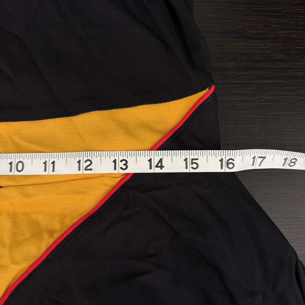 Elhoffer Design Dress Womens Large Marvelous Bolt Zip Up Costume Cosplay Black - Picture 11 of 13